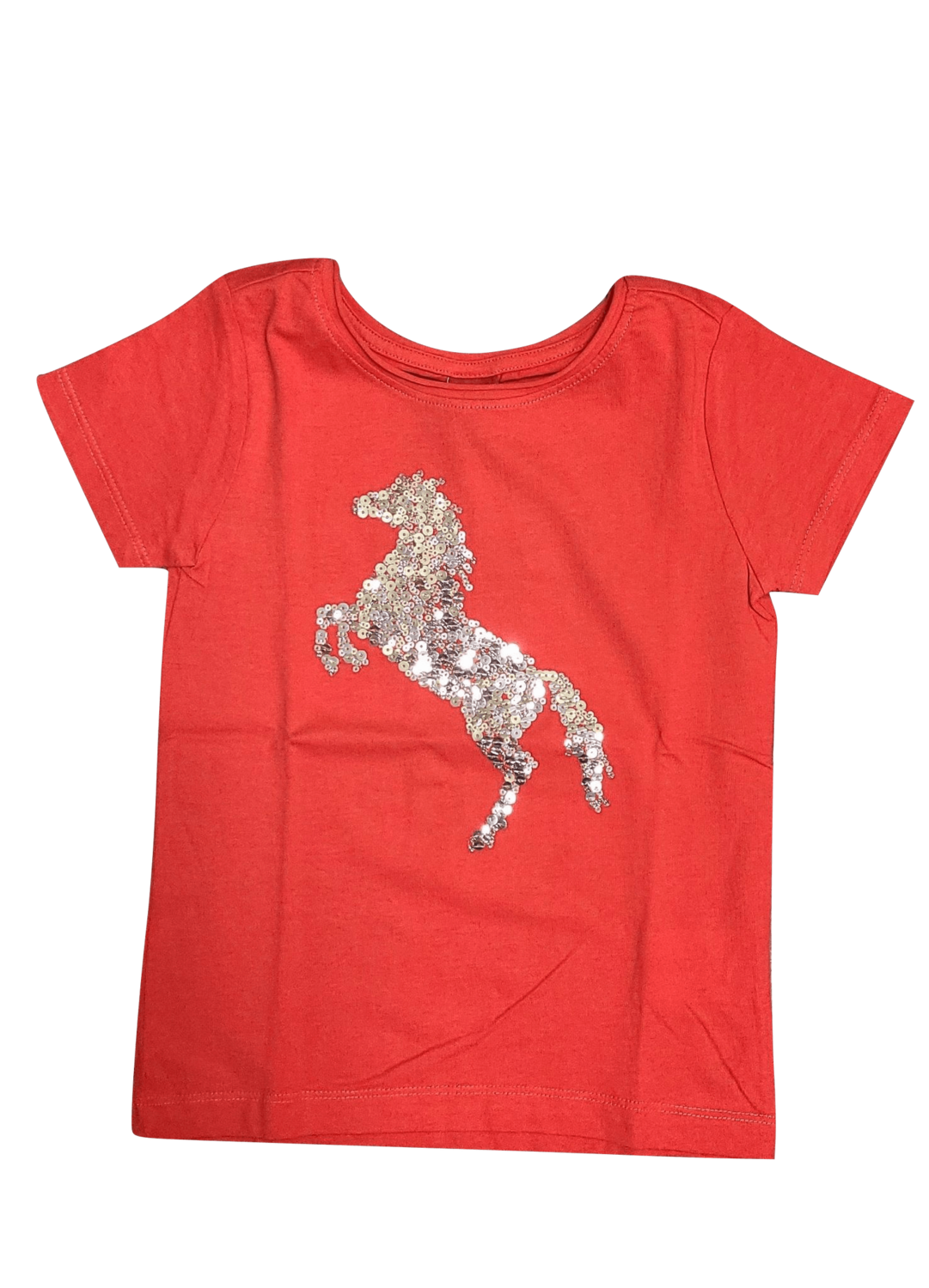T-shirt Glitter Paard S-Oliver Rood