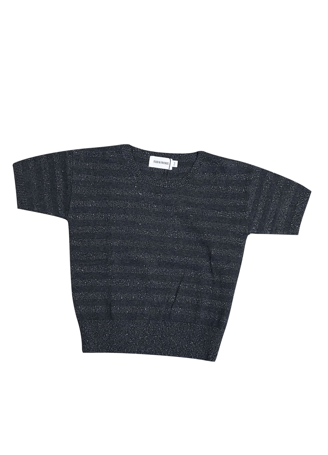 Pull Tricot K/M Filou &amp; Friends Antraciet