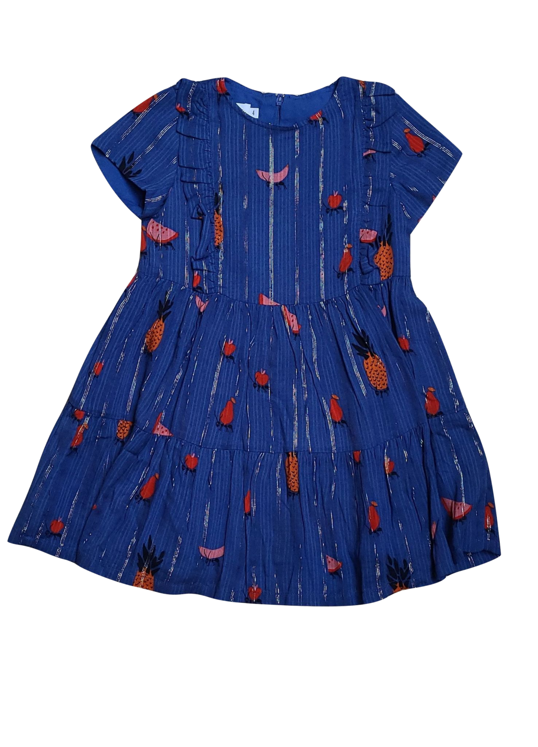 Kleed &quot;Fruit&quot; Filou &amp; Friends Blauw