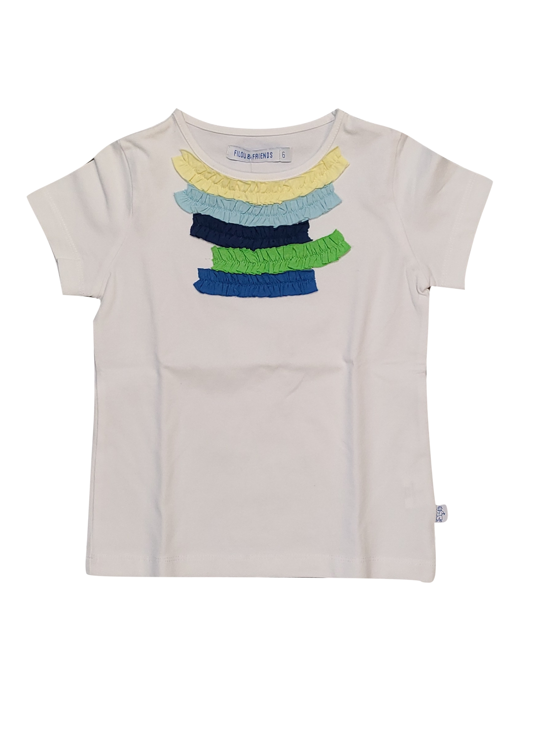 T-shirt Filou &amp; Friends Wit