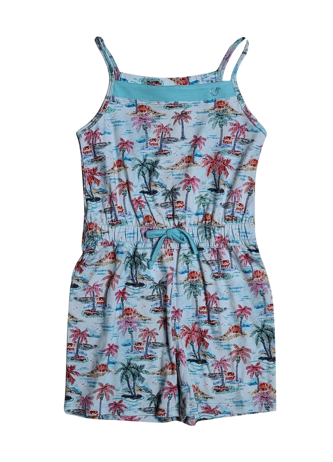 Jumpsuit/Short &quot;Palmbomen&quot; Gymp Multi