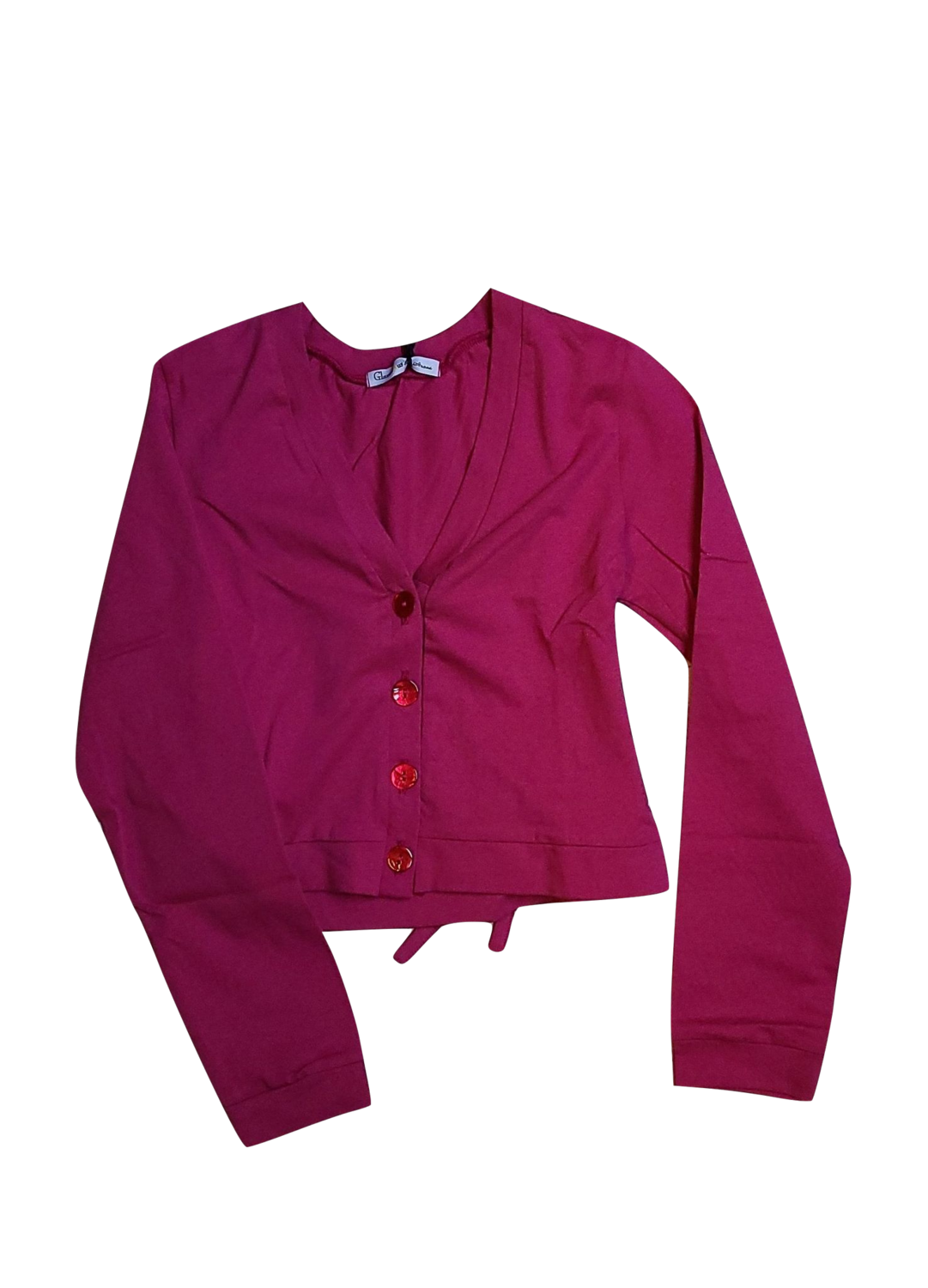 Gilet Strass Fuchsia