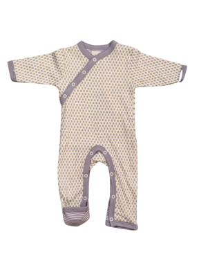 Baby Pyjama &quot;Ditsy&quot; Pigeon Lavendel