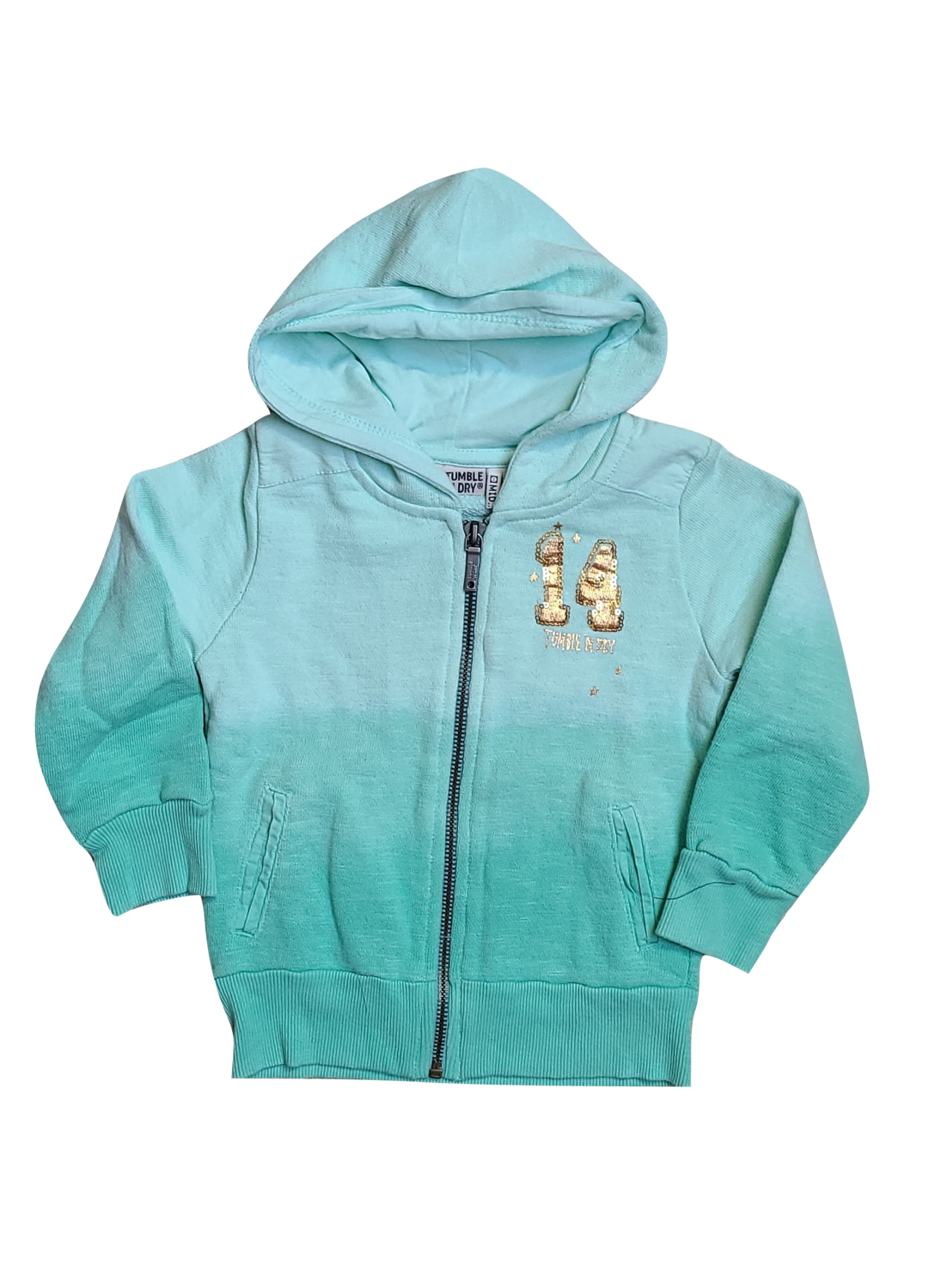 Gilet met Kap &quot;14&quot; Tumble &#39;N Dry Mint