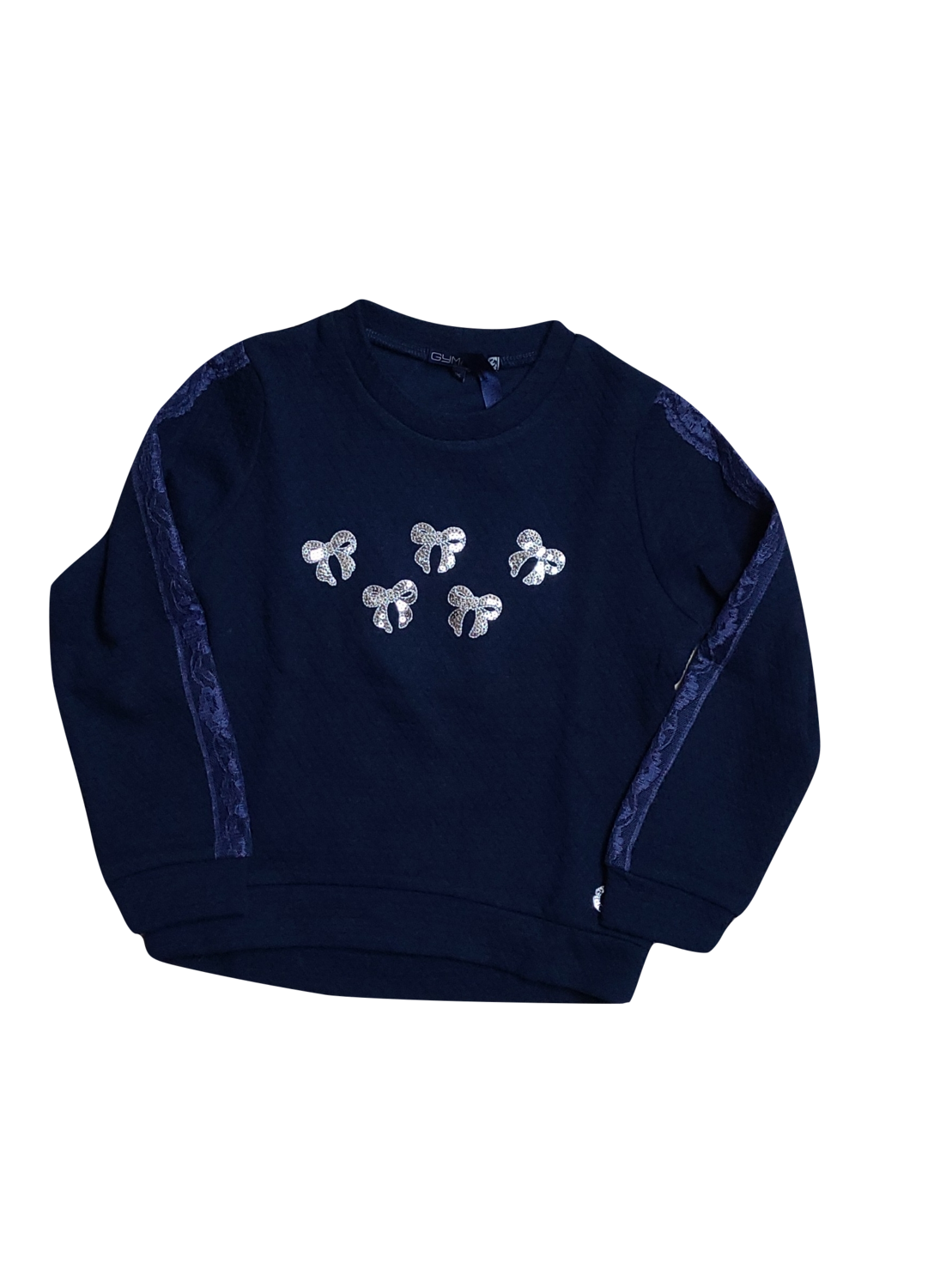 Sweater Strikjes Gymp Marine