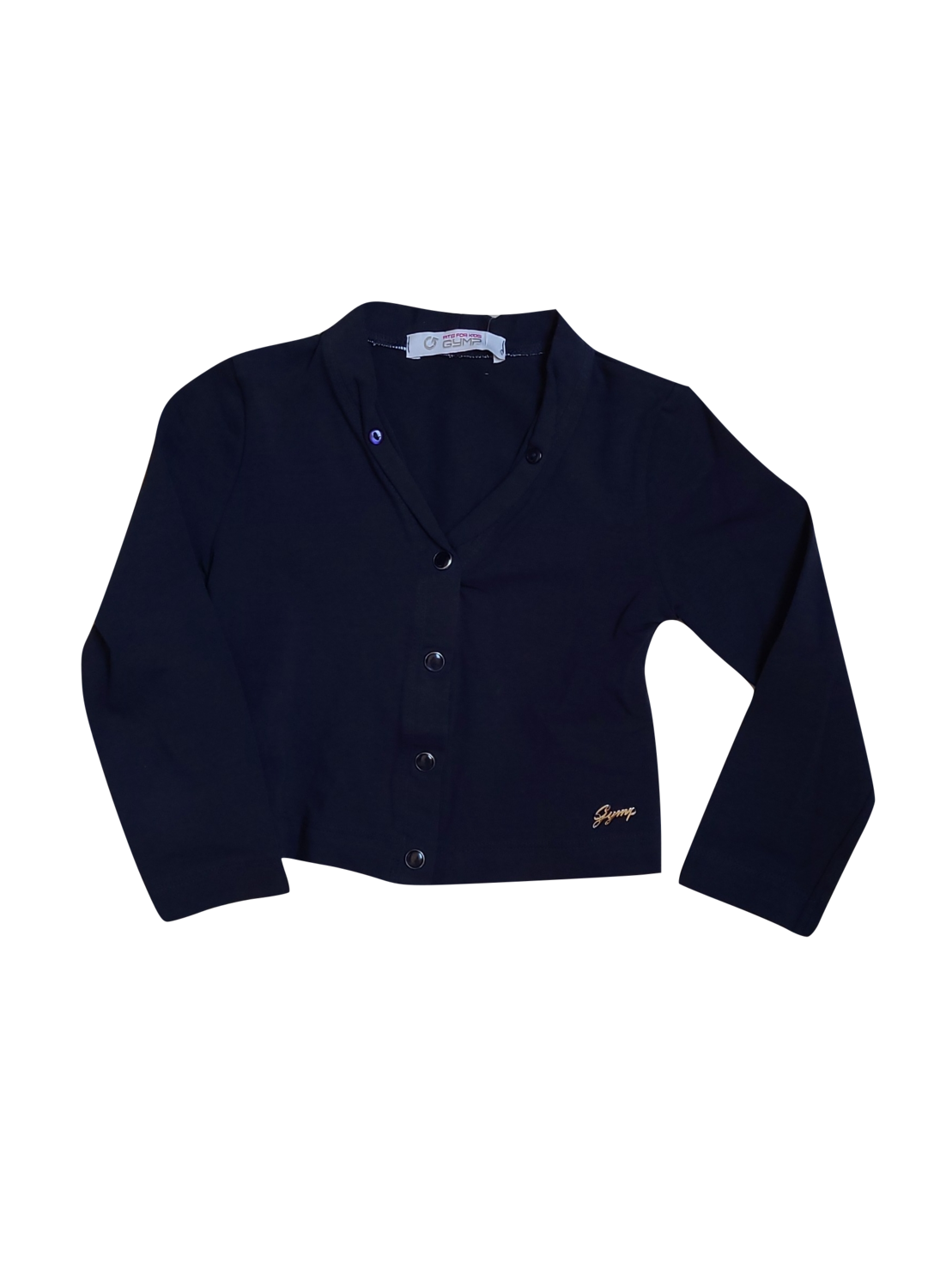 Gilet Drukknopen Gymp Donkerblauw
