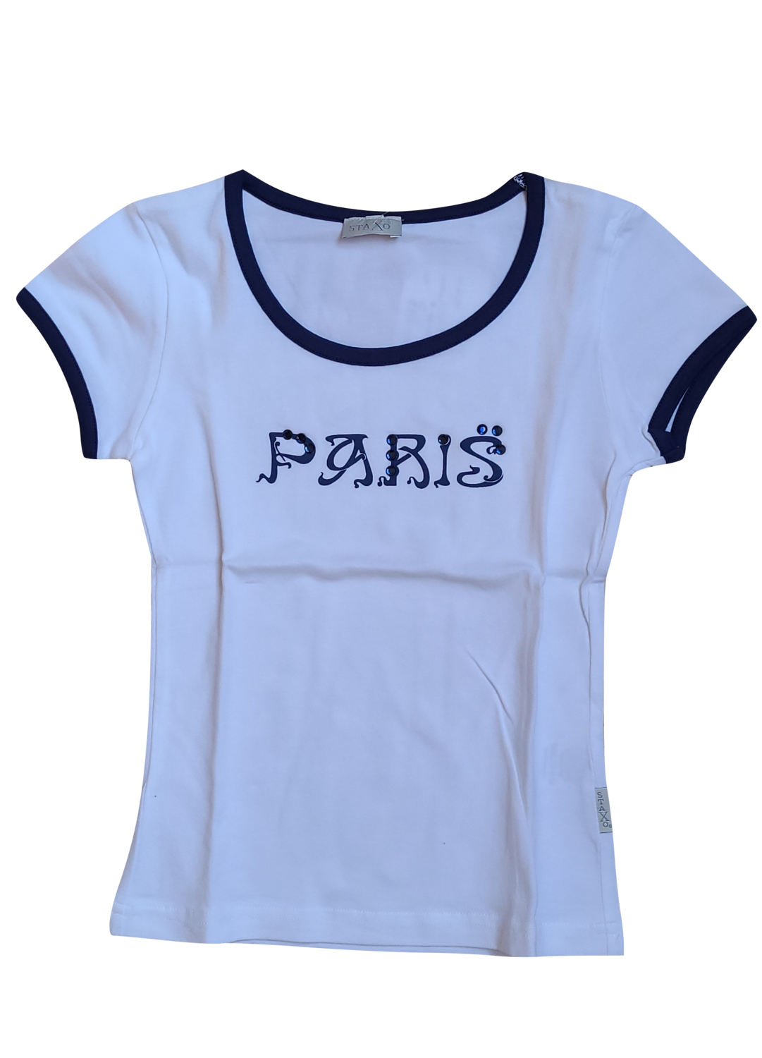 T-shirt &quot;Paris&quot; Staxo Wit
