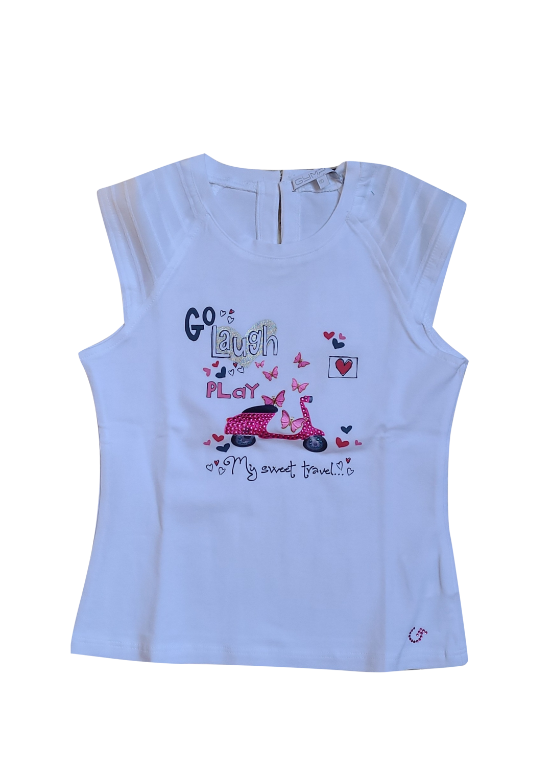 T-shirt &quot;Go Laugh Play&quot; Gymp Wit
