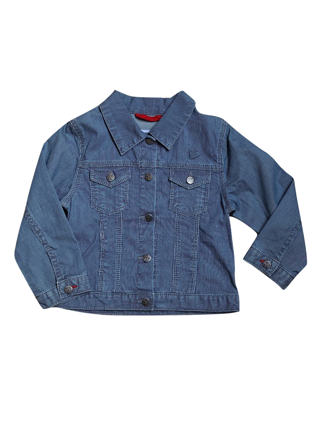 Jeansvest Filou &amp; Friends Blauw Gestreept