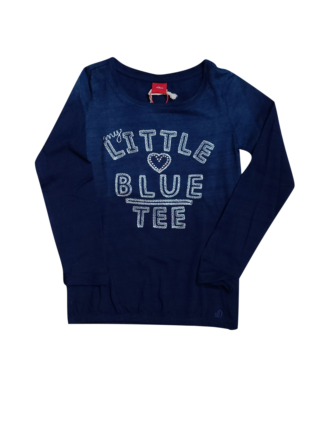 T-shirt L/M &quot;Little Blue Tee&quot; S-Oliver Blauw