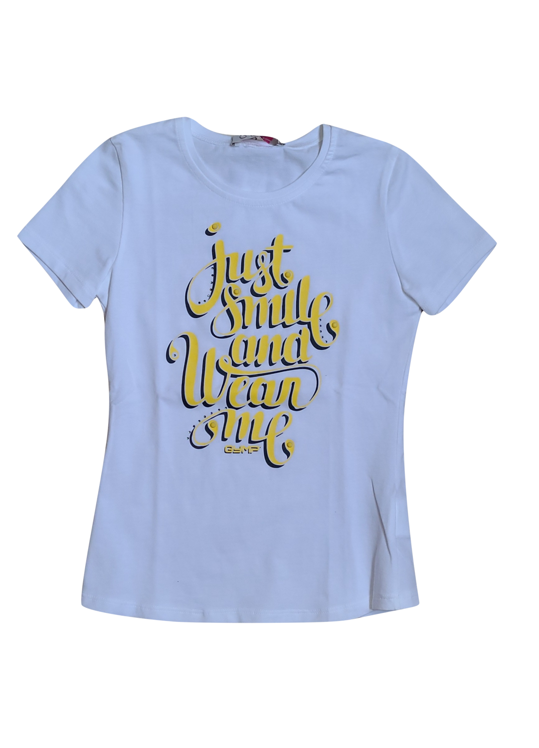 T-shirt &quot;Just Smile&quot; Gymp Wit