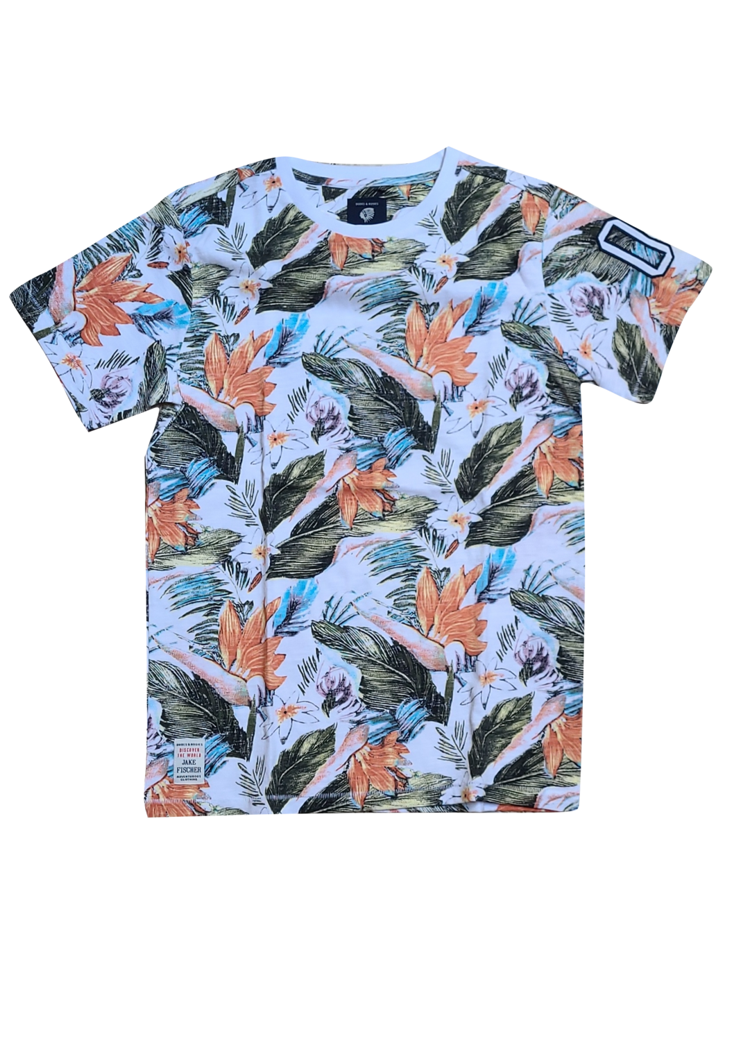 T-shirt Jake Fischer Multi Bedrukt