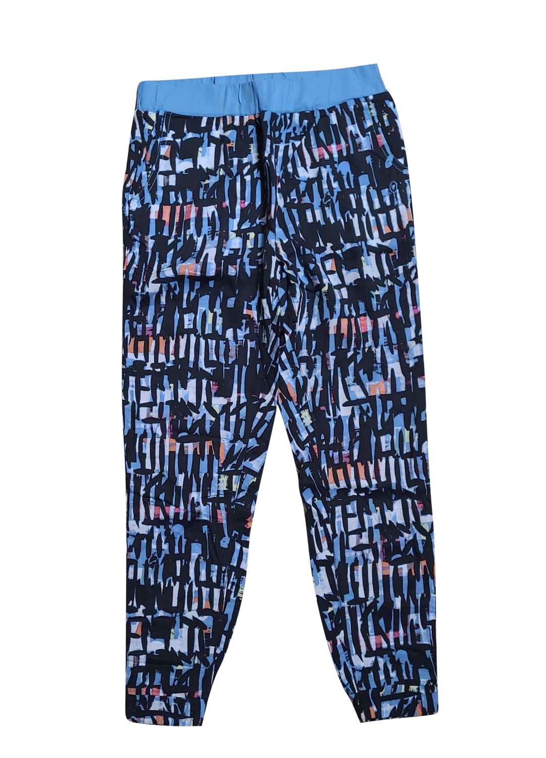 Losse Broek S-Oliver Blauw Bedrukt