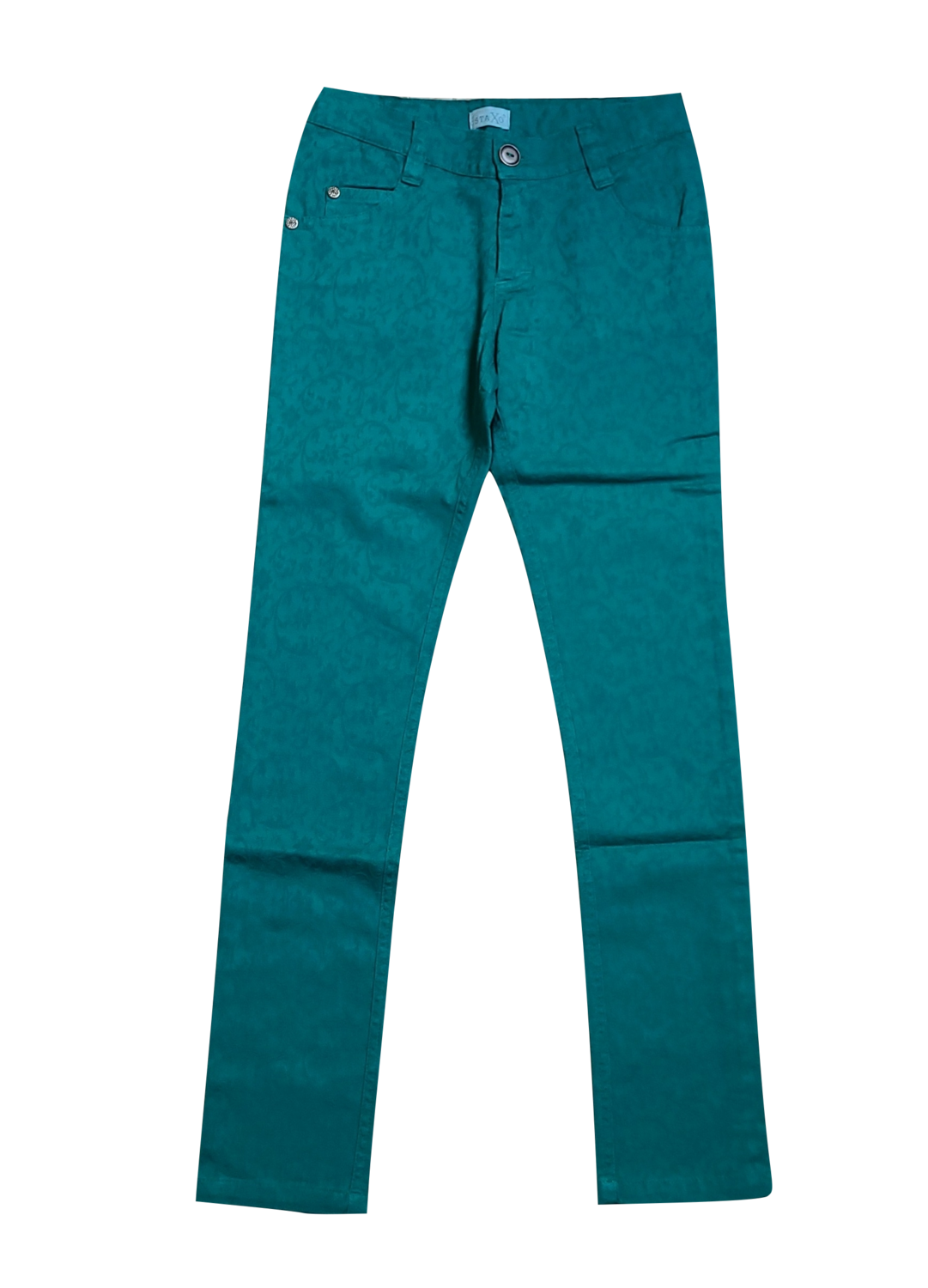 Broek Staxo Groen Bedrukt