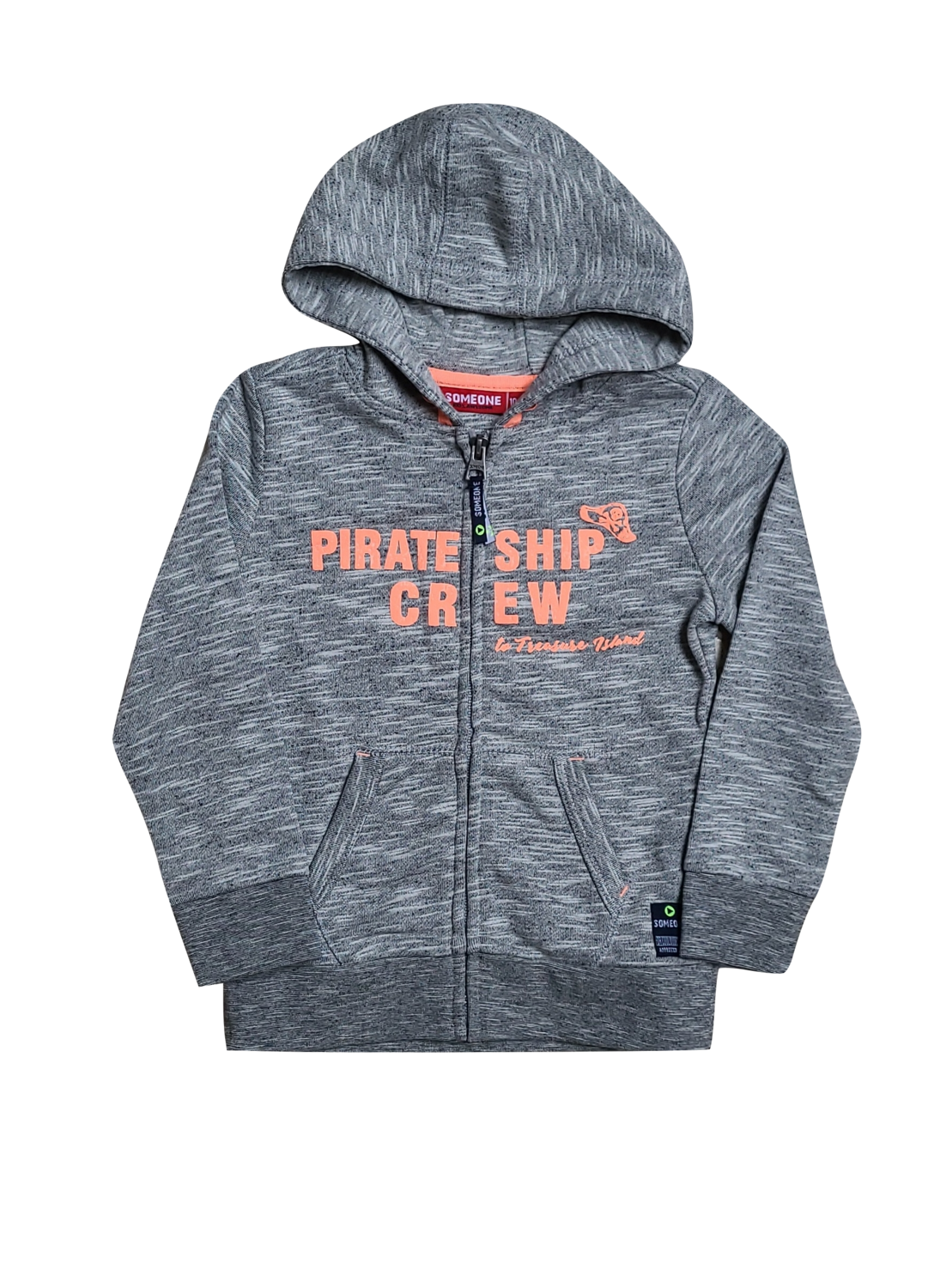 Gilet &quot;Pirate Ship Crew&quot; Someone Grijs