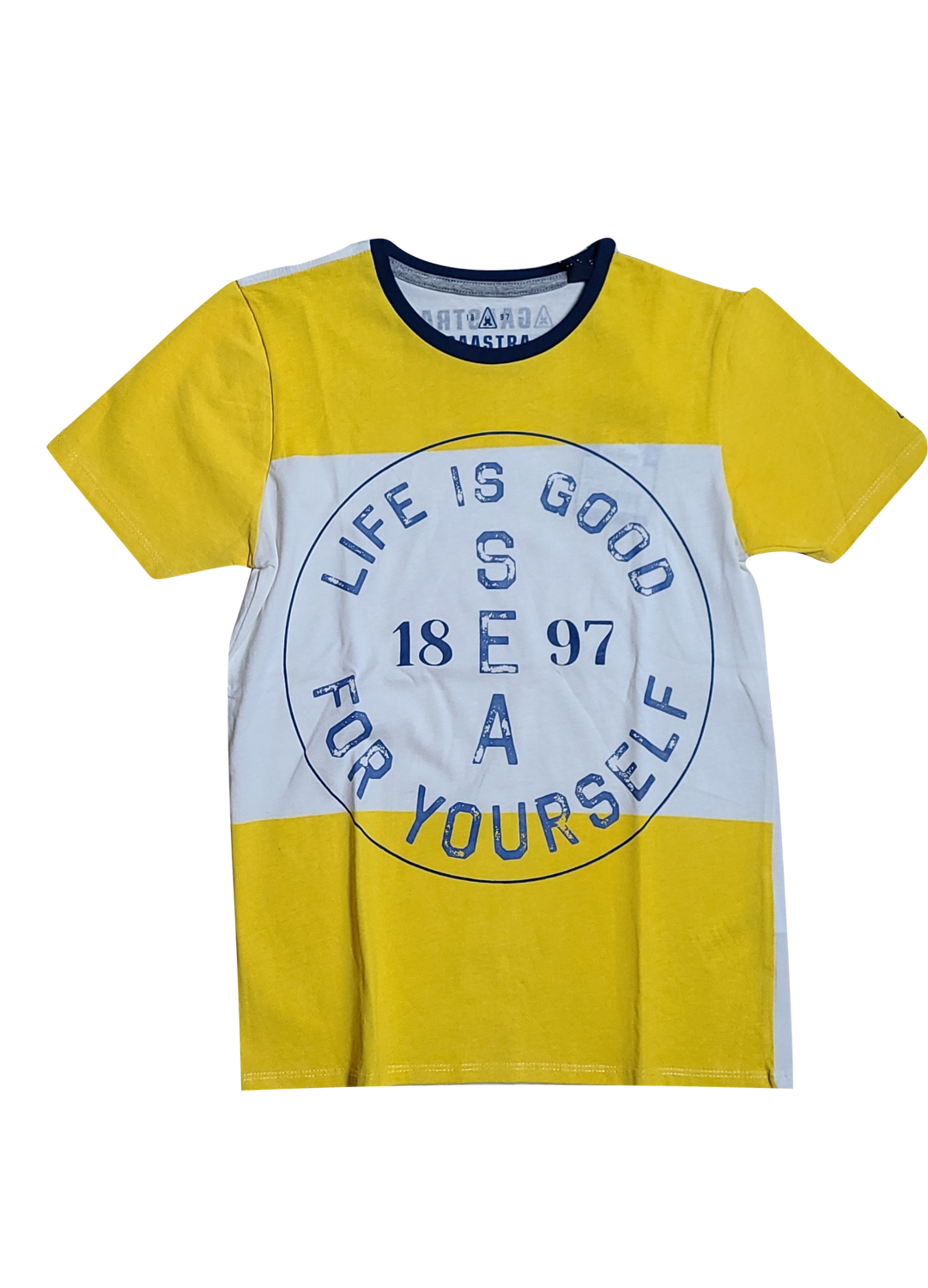 T-shirt &quot;Life is Good&quot; Gaastra Geel