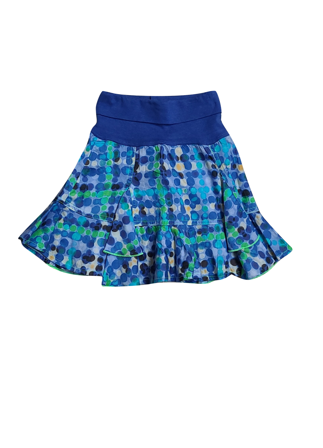 Rok Gymp Blauw Bedrukt