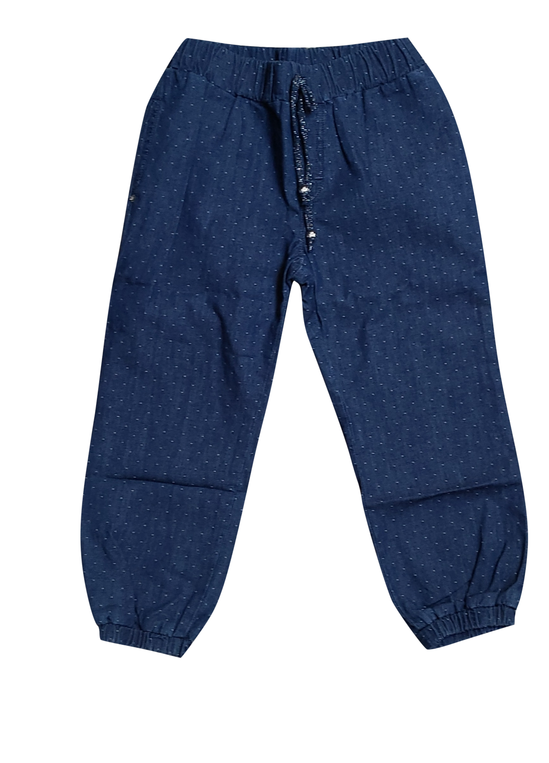 Broek Stipjes Gymp  Blauw