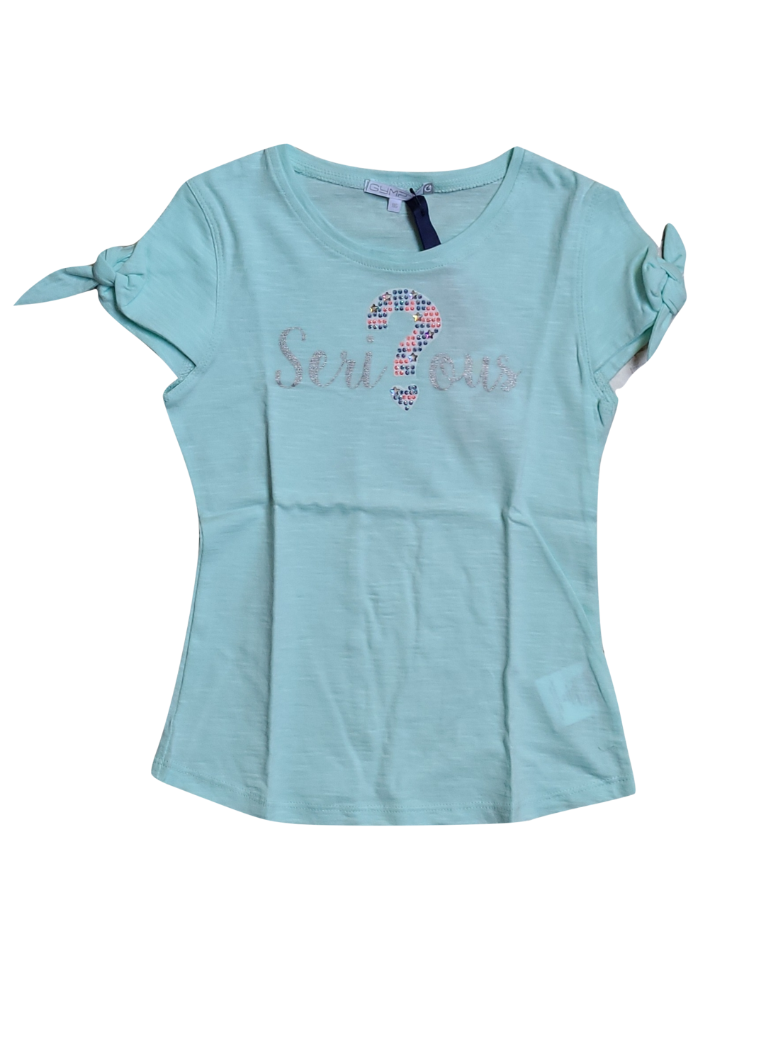 T-shirt &quot;Seri?ous&quot; Gymp Mint