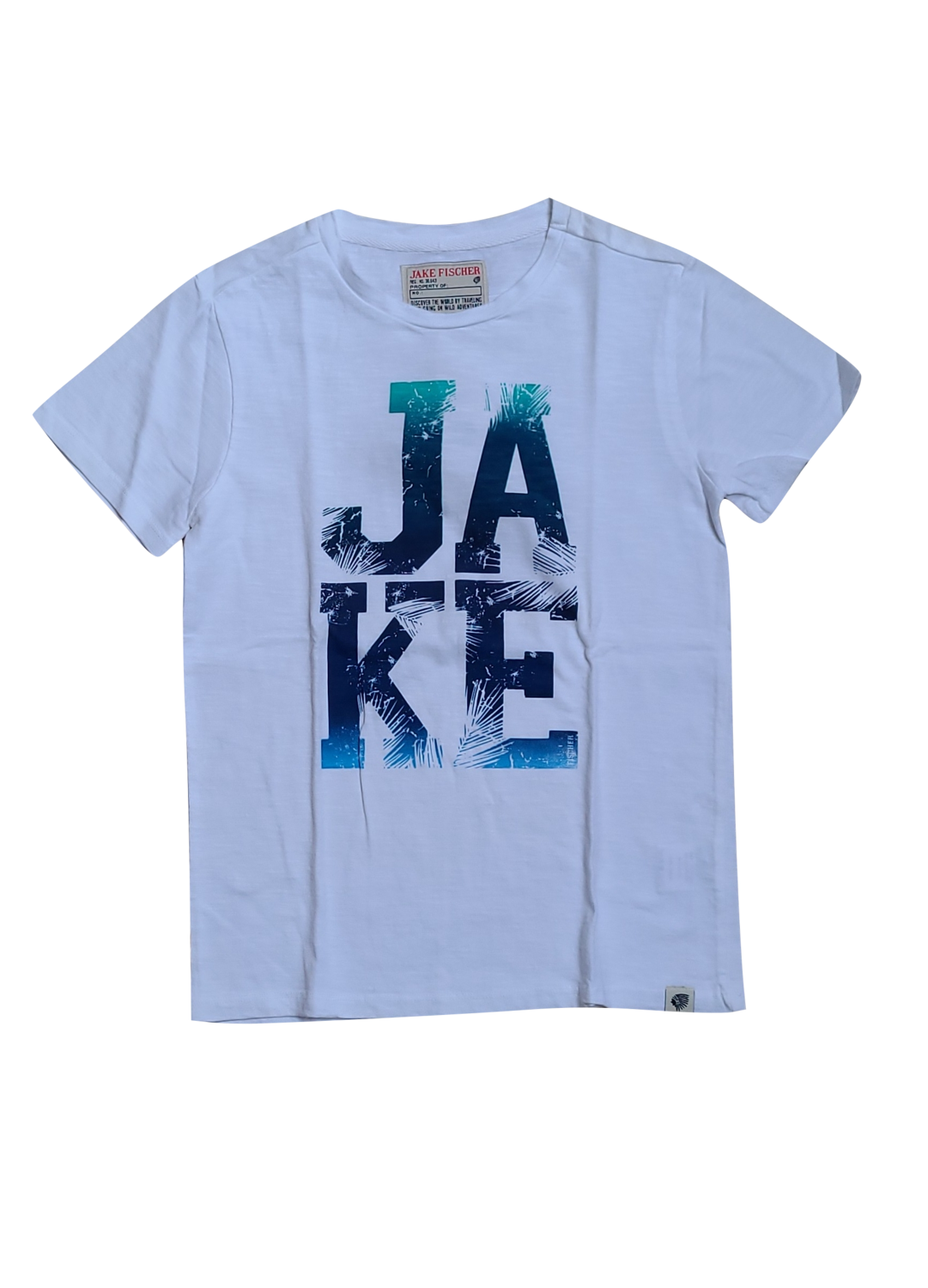 T-shirt Jake Fischer Wit