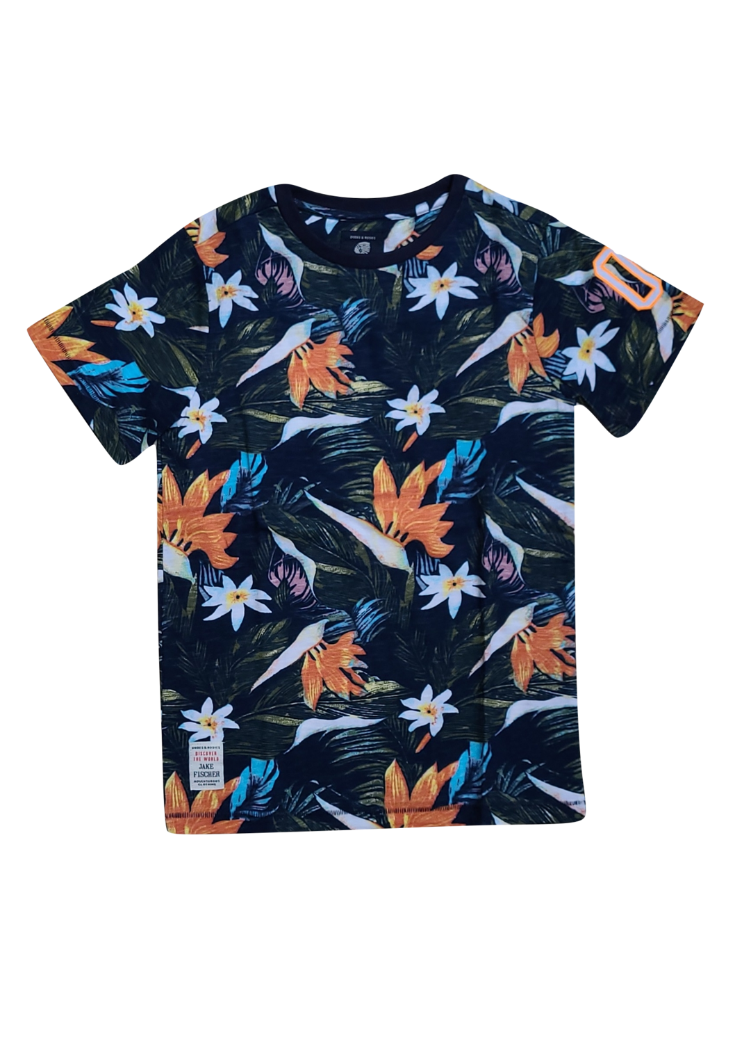 T-shirt Jake Fischer Multi Bedrukt