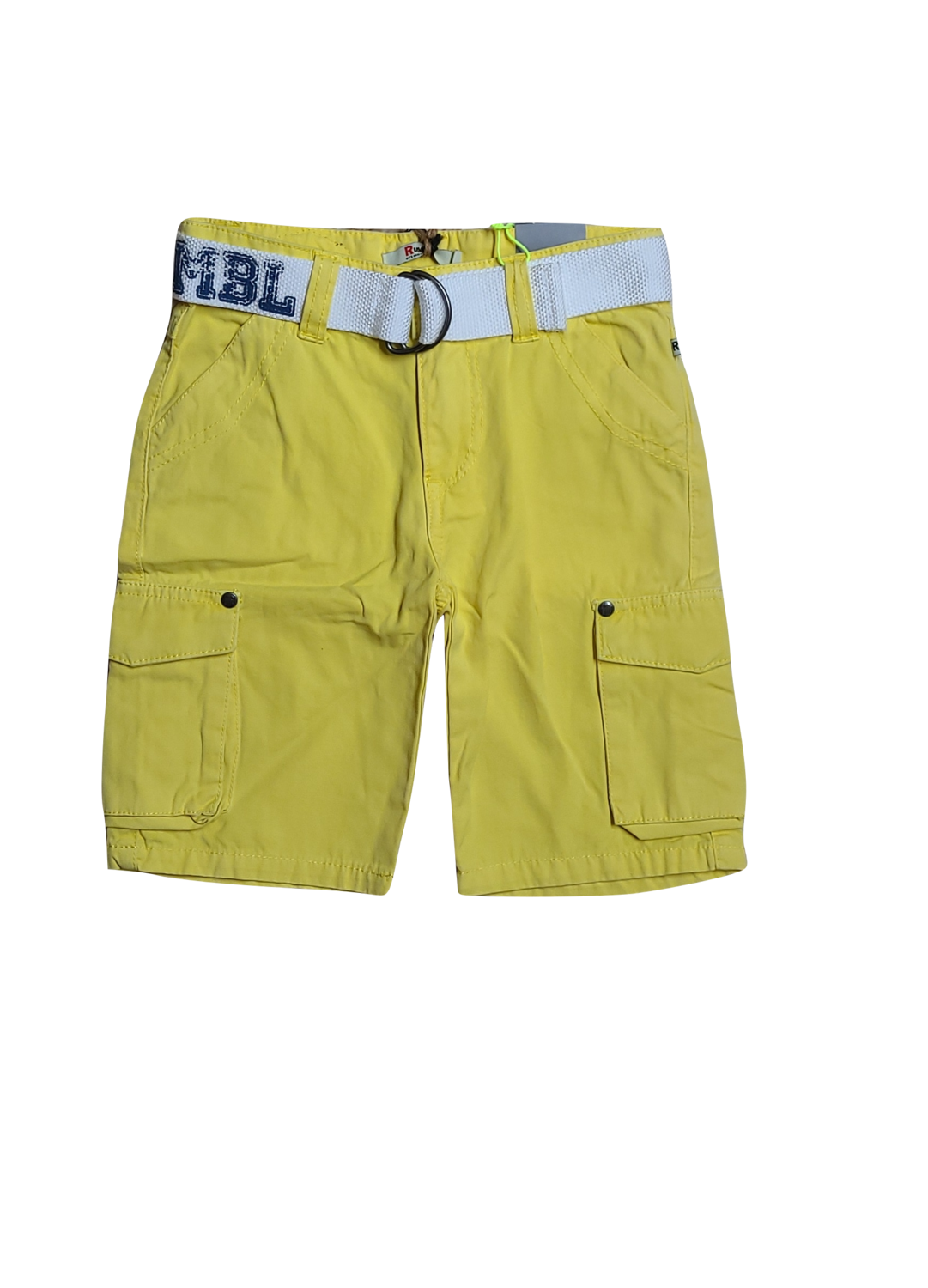 Bermuda met riem Rumbl Geel