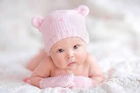 Baby meisjes winter