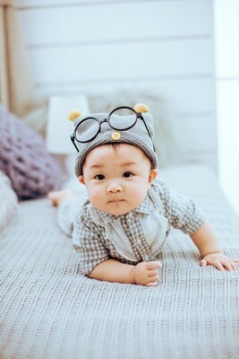 Baby jongens winter