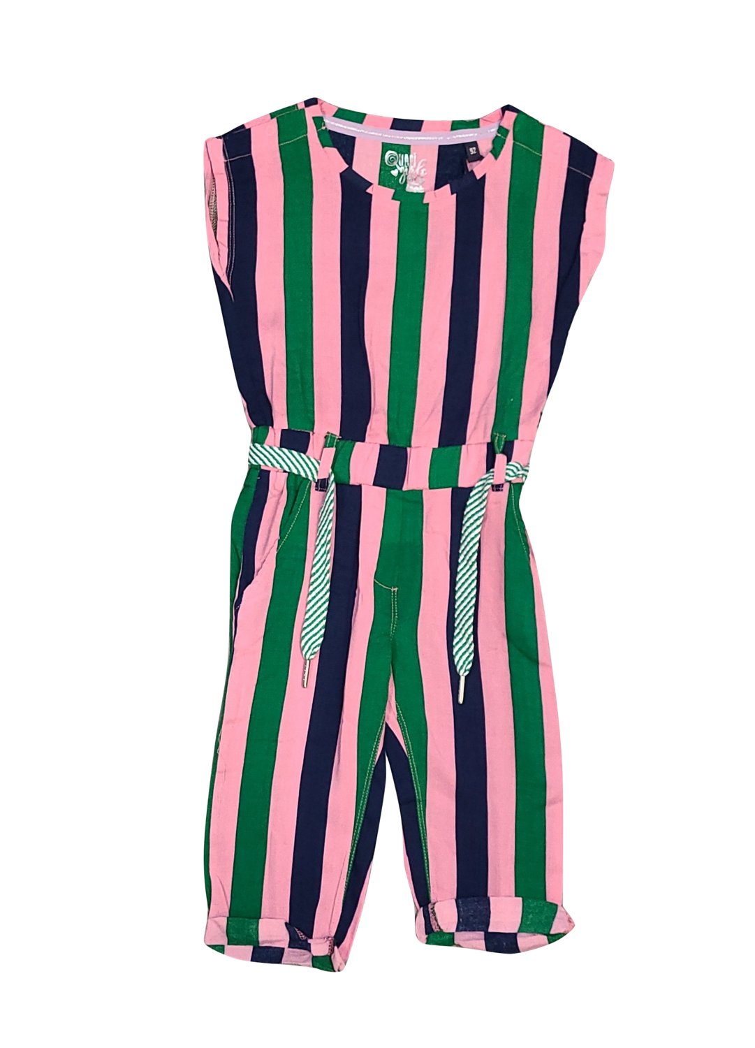 Jumpsuit Quapi Roos Gestreept