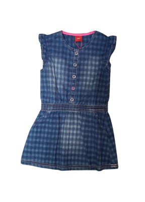 Kleed S-Oliver Blauw Geruit