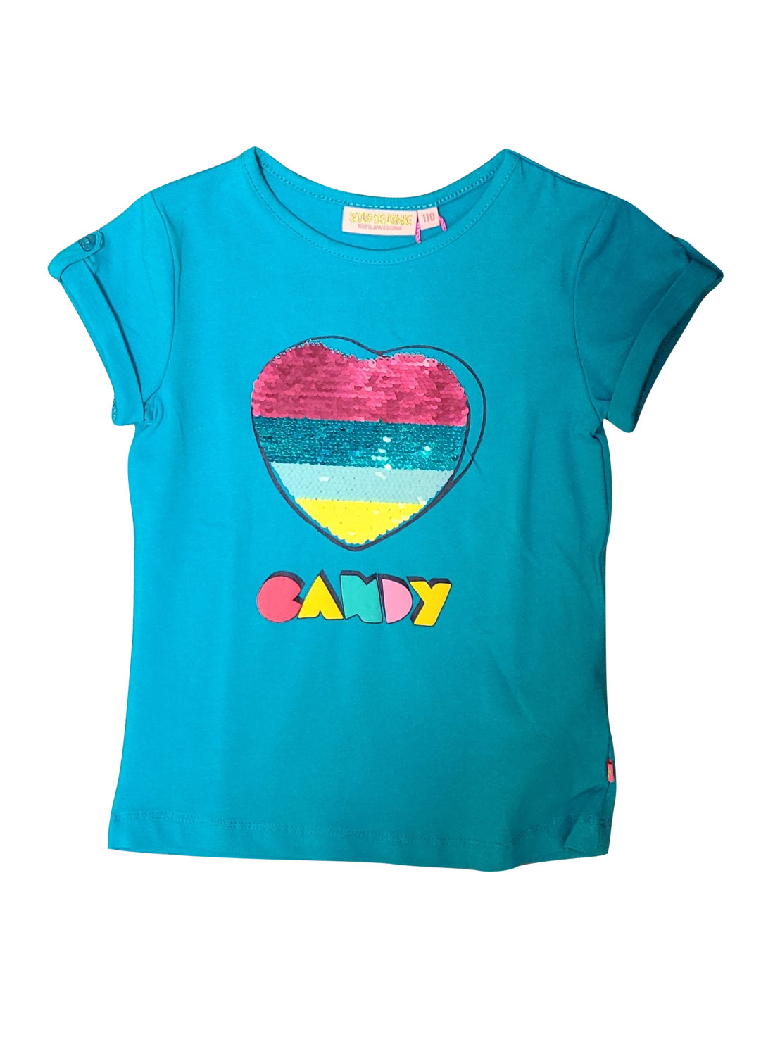 T-shirt &quot;Candy&quot; Someone Aqua