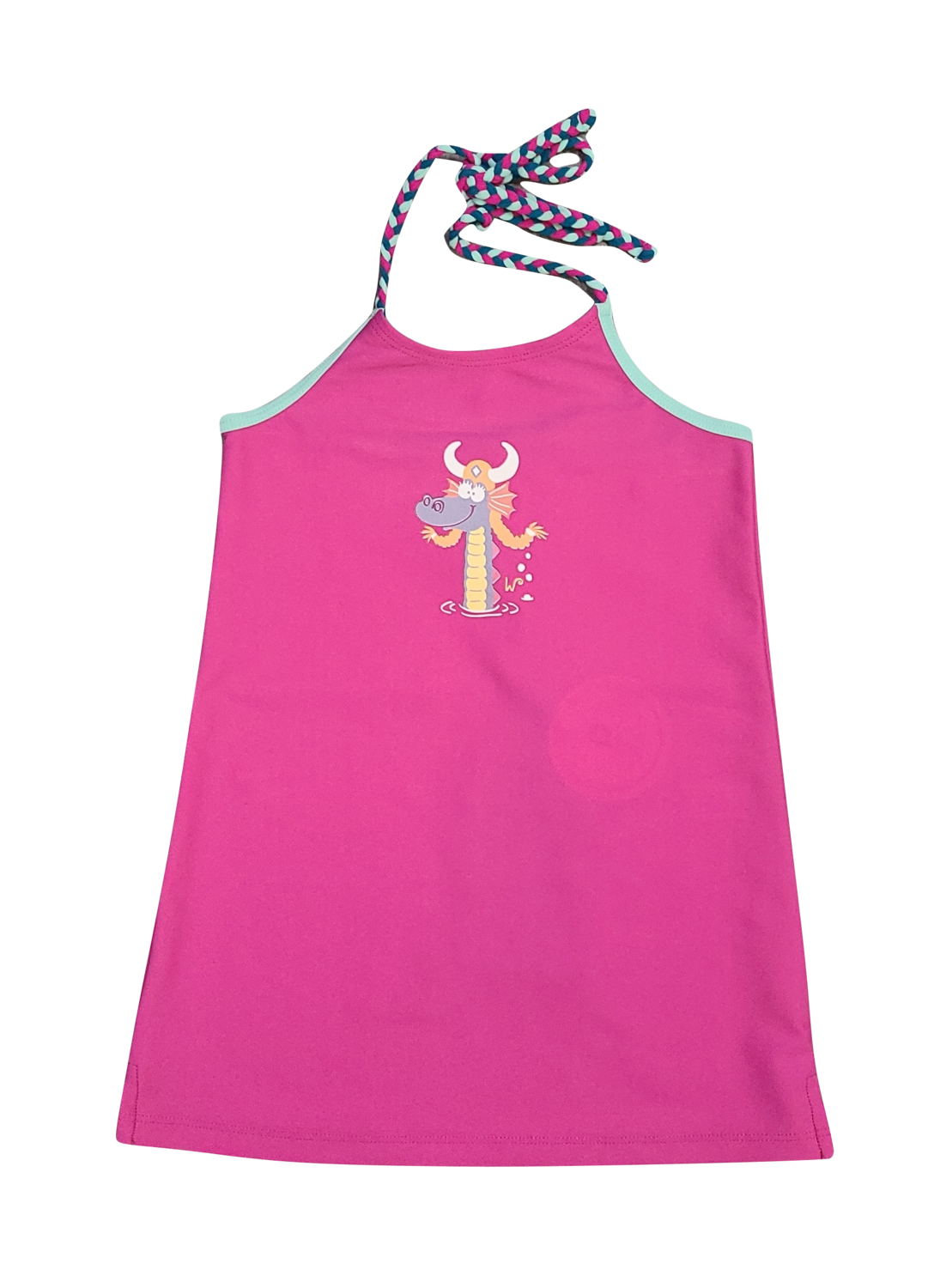 Strandkleed &quot;Draak&quot; Woody Fuchsia