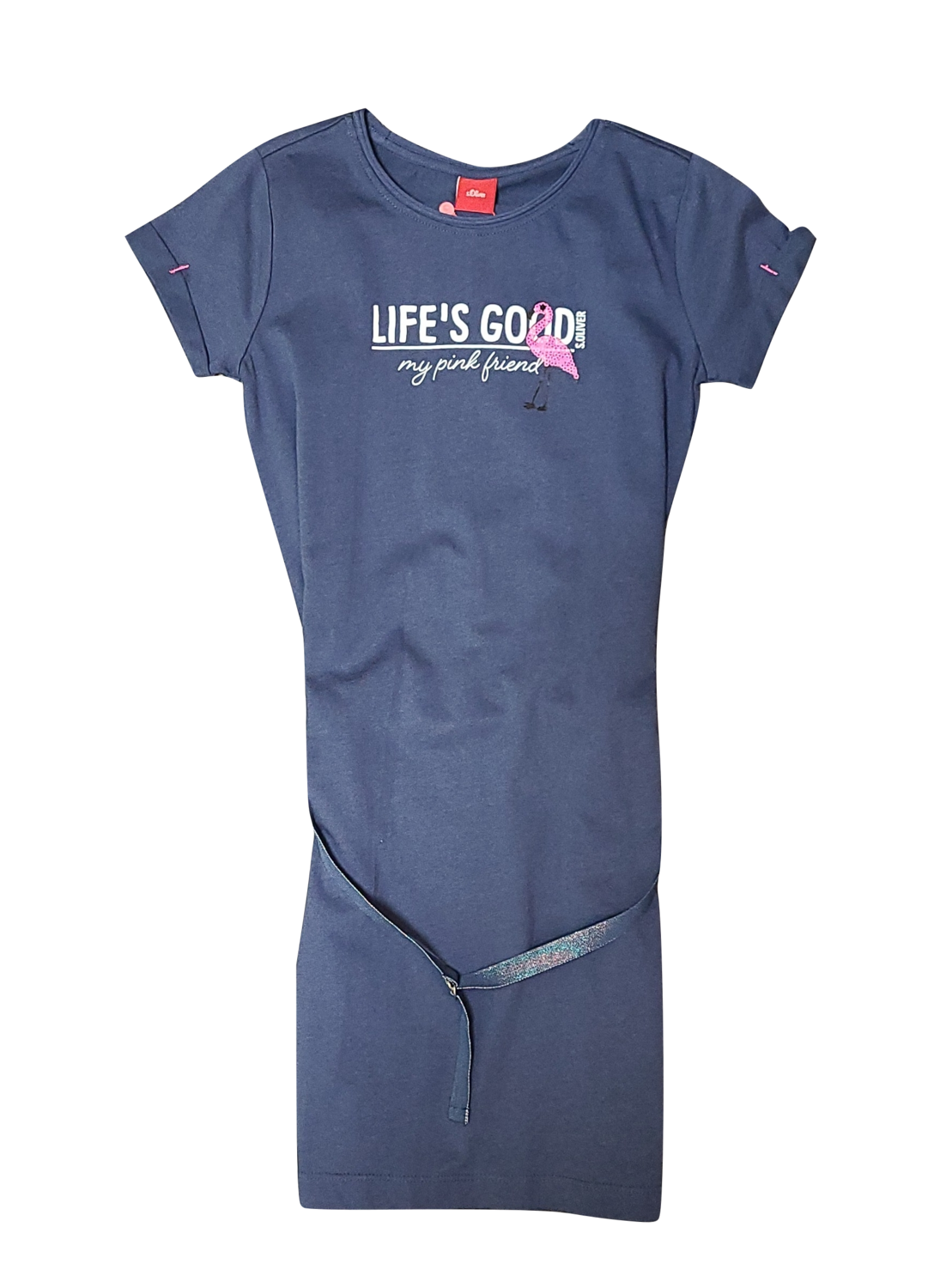 Kleed K/M &quot;Life&#39;s Good&quot; S-Oliver Blauw