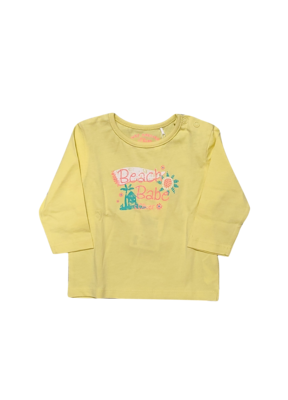 T-shirt L/M &quot;Beach Babe&quot; S-Oliver Geel
