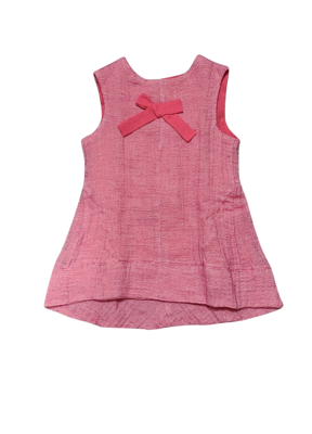 Kleed Z/M Strik Strass Roze