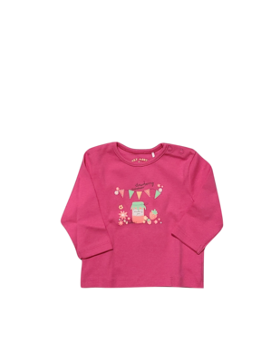 T-shirt L/M "Strawberry Summer" S-Oliver Fuchsia