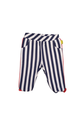 Broek Strikjes Bess Wit/Blauw Gestreept