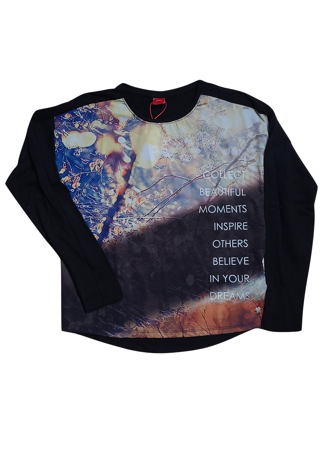 T-Shirt l-m S-Oliver Zwart