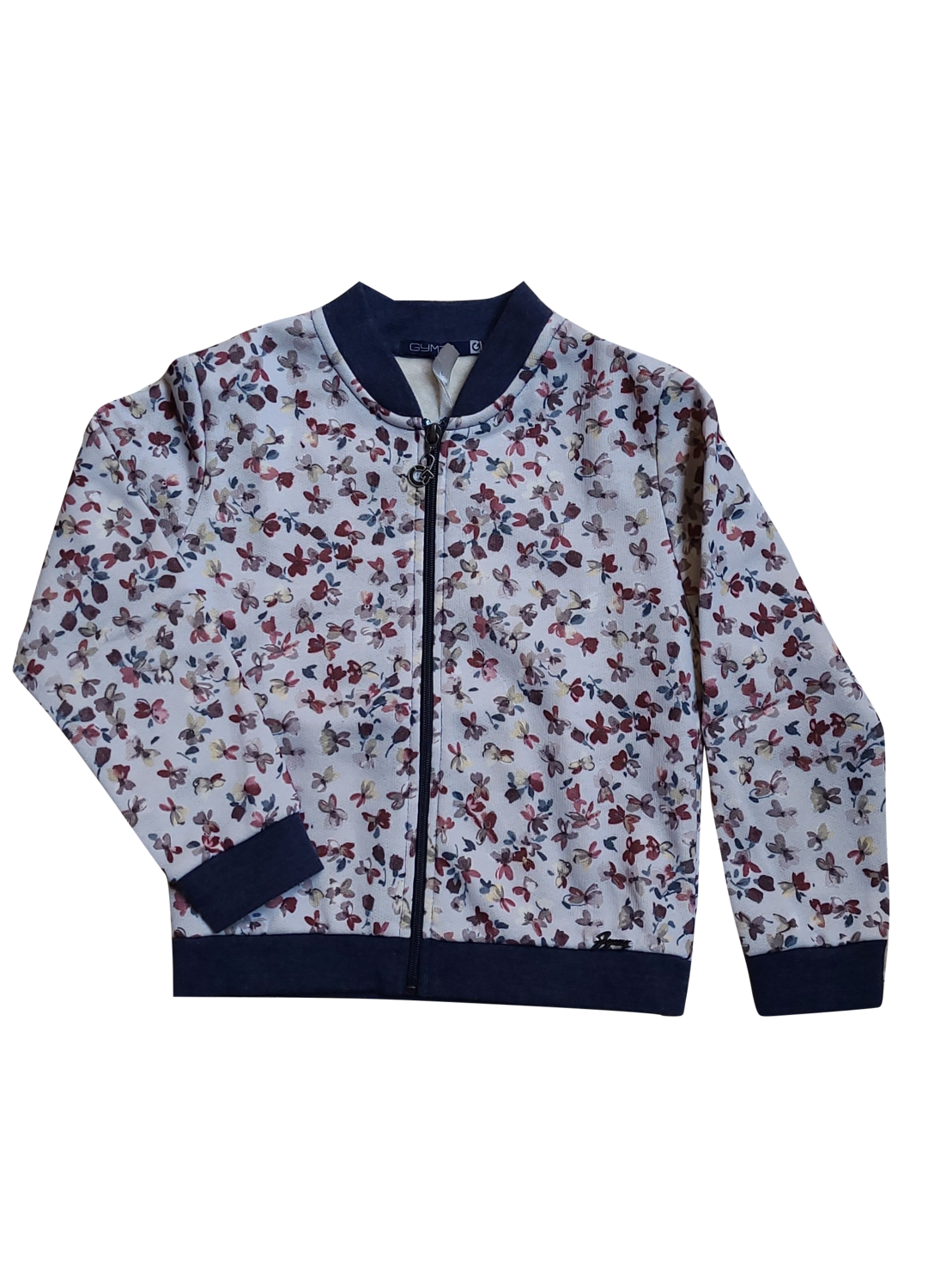 Gilet met bloemetjes Gymp