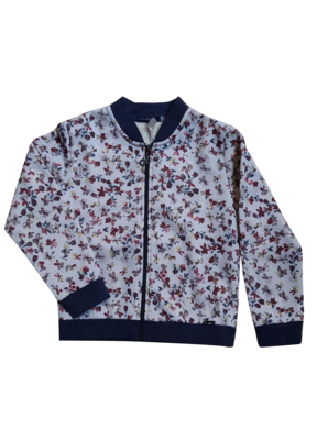 Gilet met bloemetjes Gymp