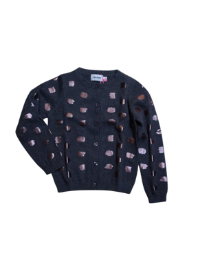 Gilet Tricot Filou &amp; Friends grijs