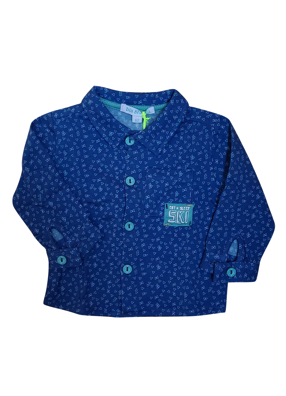 Hemd Blablabla Blauw