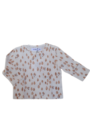 T-Shirt l-m &quot; Tree Huggers&quot; P&#39;tit Filou Ecru