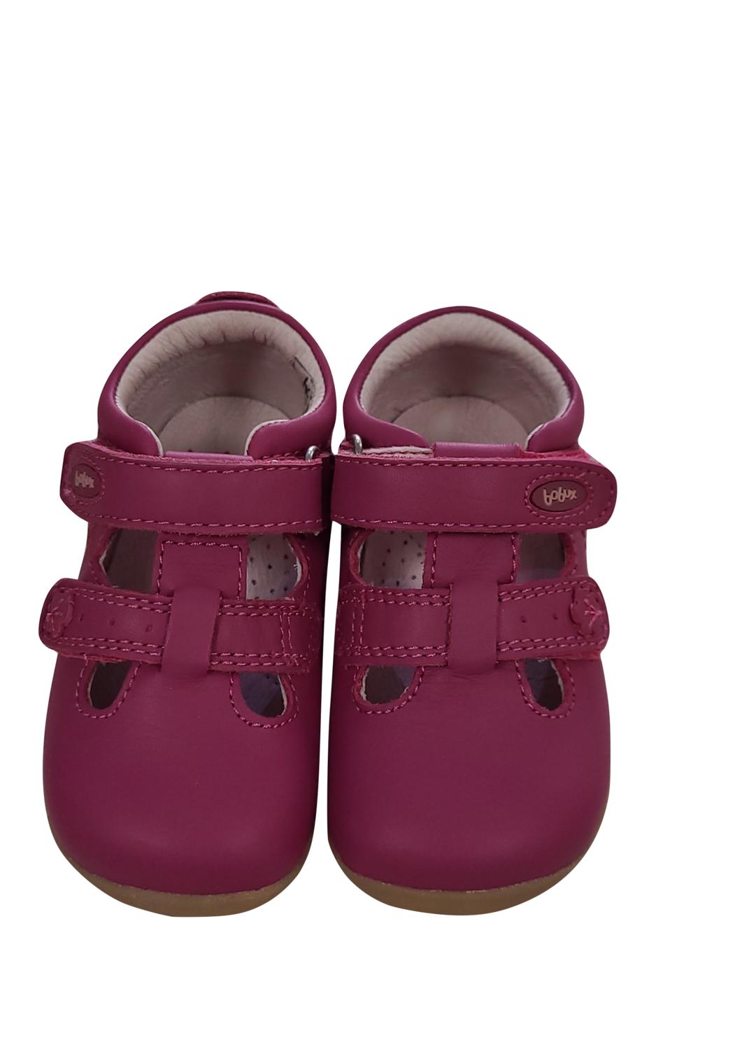 Schoenen Step Up Bobux Donkerroos