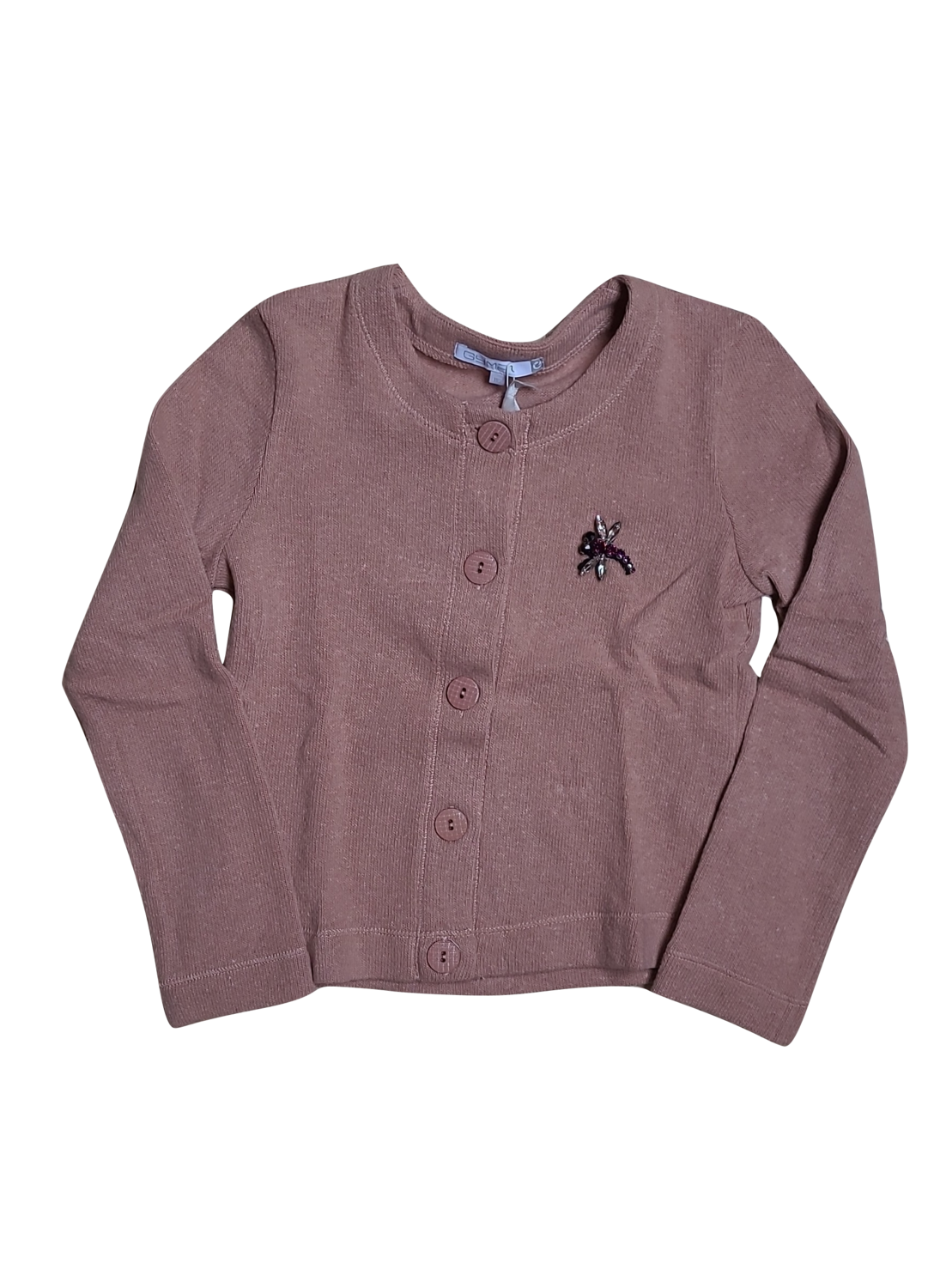 Gilet Tricot Gymp Old Pink