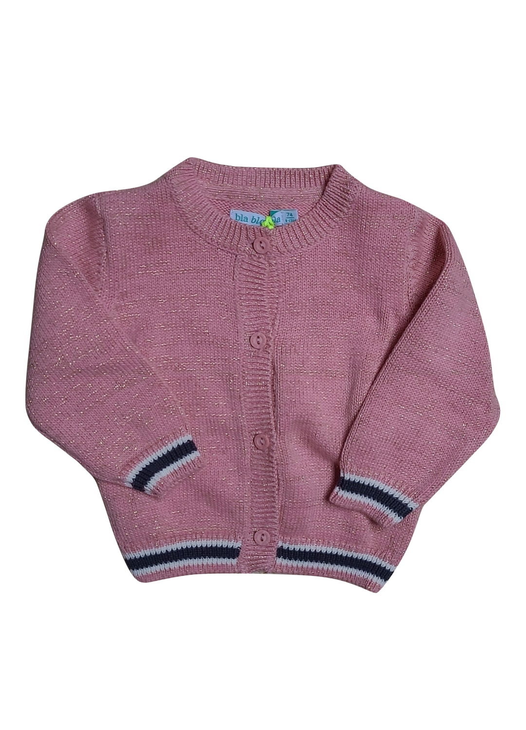 Gilet Tricot Blablabla Old Pink