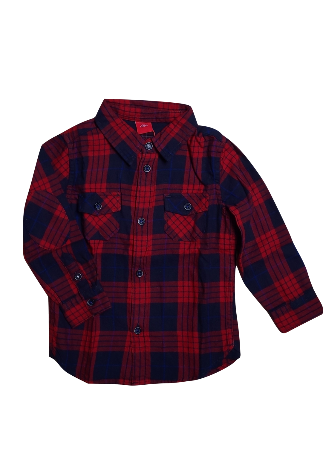 Houthakkershemd S-Oliver Rood/Blauw