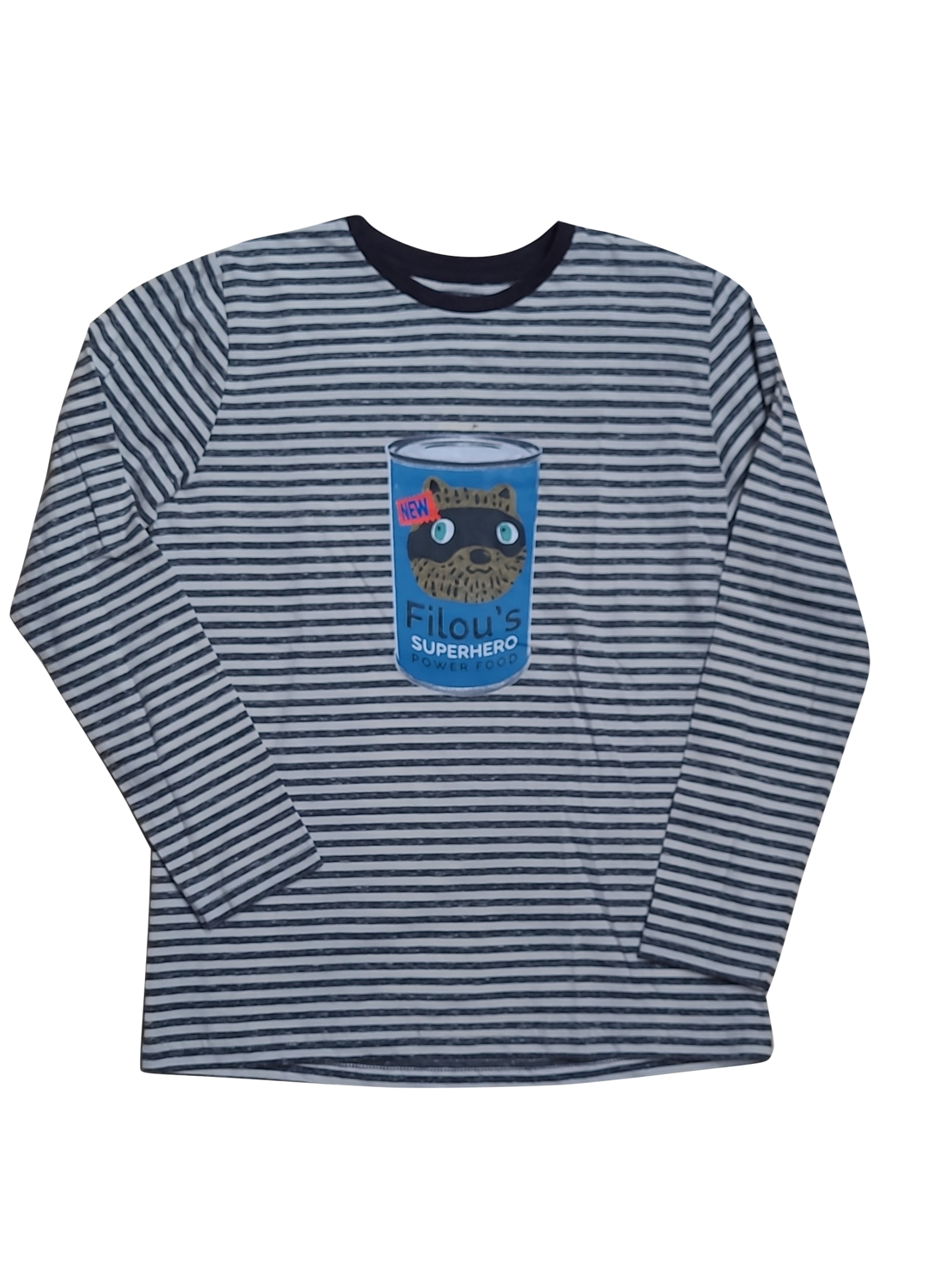 T-Shirt l-m &quot;Power&quot; Filou &amp; Friends Grijs