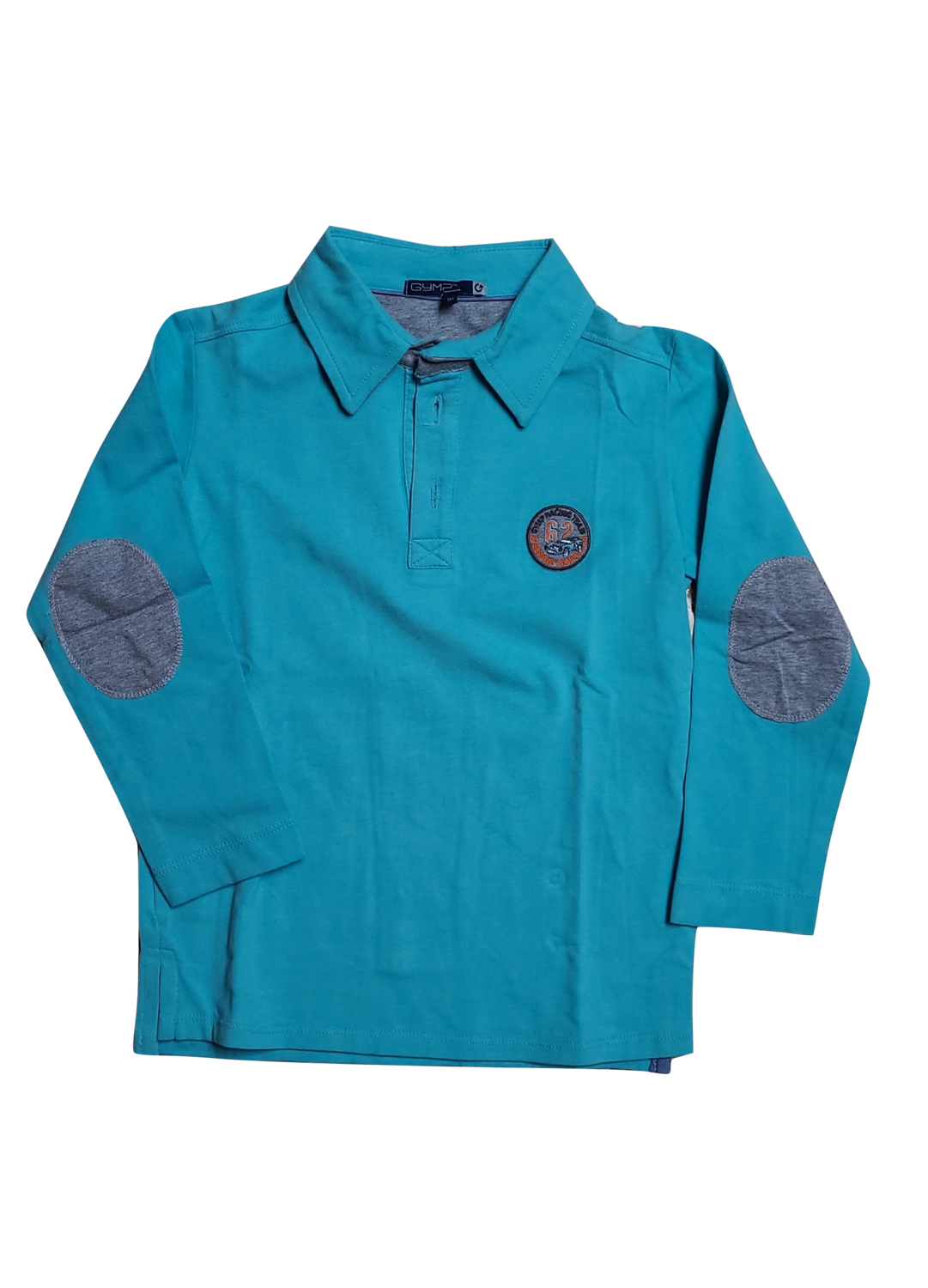 Polo l-m Gymp Aqua
