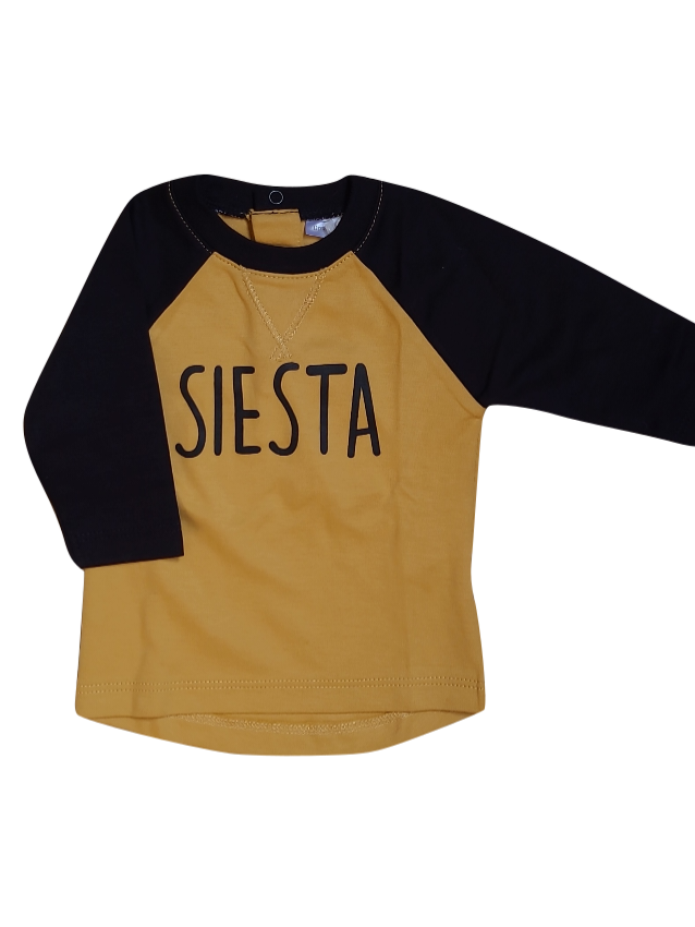 T-Shirt l-m &quot;Siesta&quot; Petit Oh ! Oker
